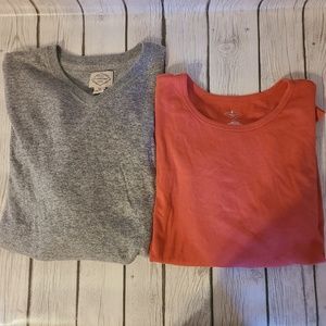 Women's Long Sleeve St Johns Bay Shirts Plus Size 2XL XXL